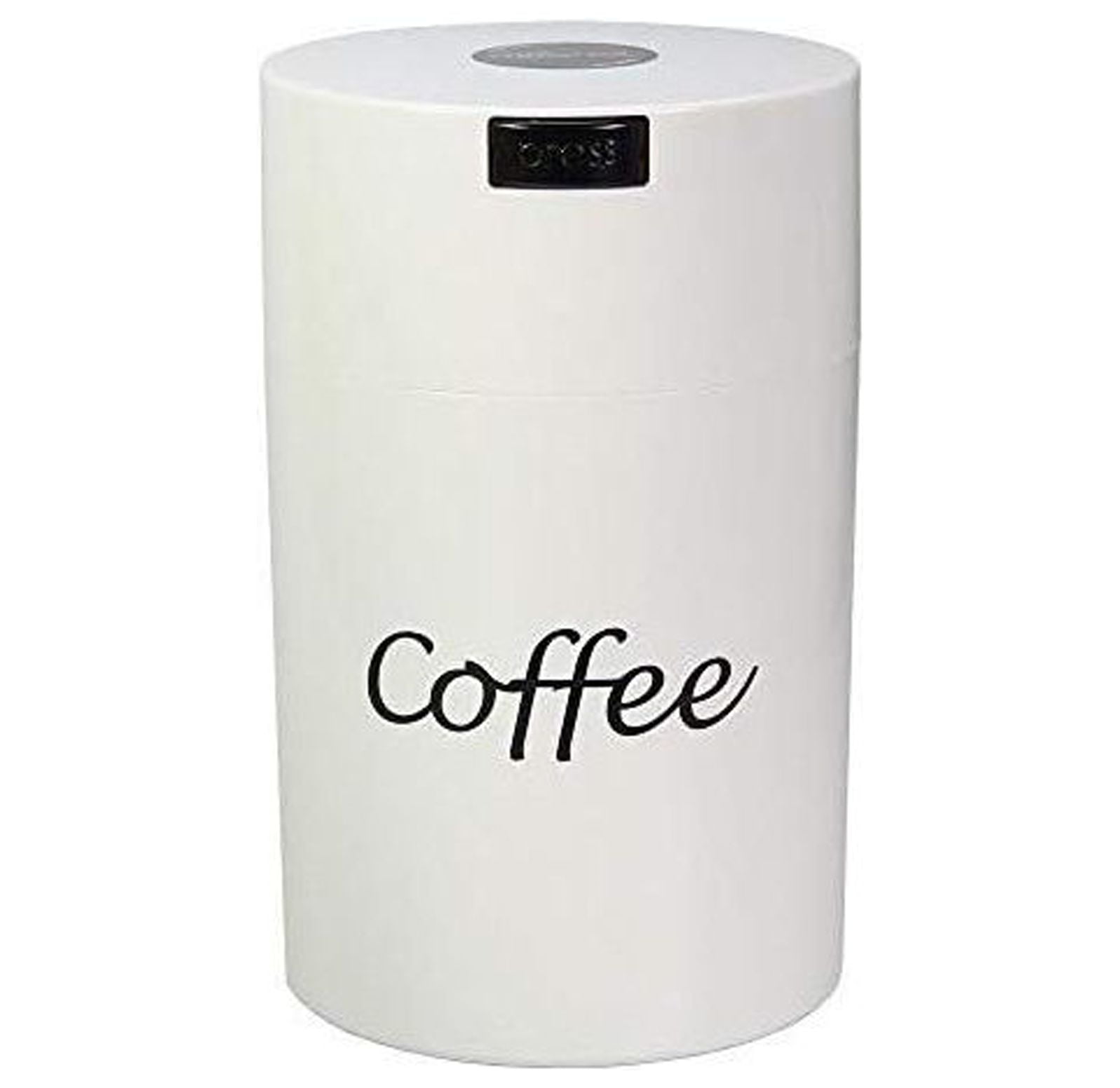 QUIRhait The Ultimate Vacuum Sealed Coffee Container, White