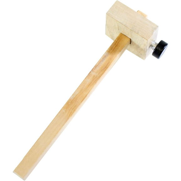QUIX 6.5" Distance Marker | Adjustable 2" Wood Block | 1/2" Square Dowel | Twist Knob with Textured Finish | Metal Starting Pin | Ideal for Wood & Plastic Projects