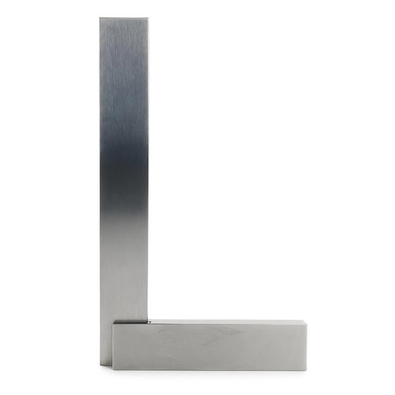 QUIX Carbon Steel Machinist Try Square  10.25" x 5.25" 26 cm x 13.3 cm  90-Degree Angle  Great for Woodworking, Engineers, Craftsmen, & More