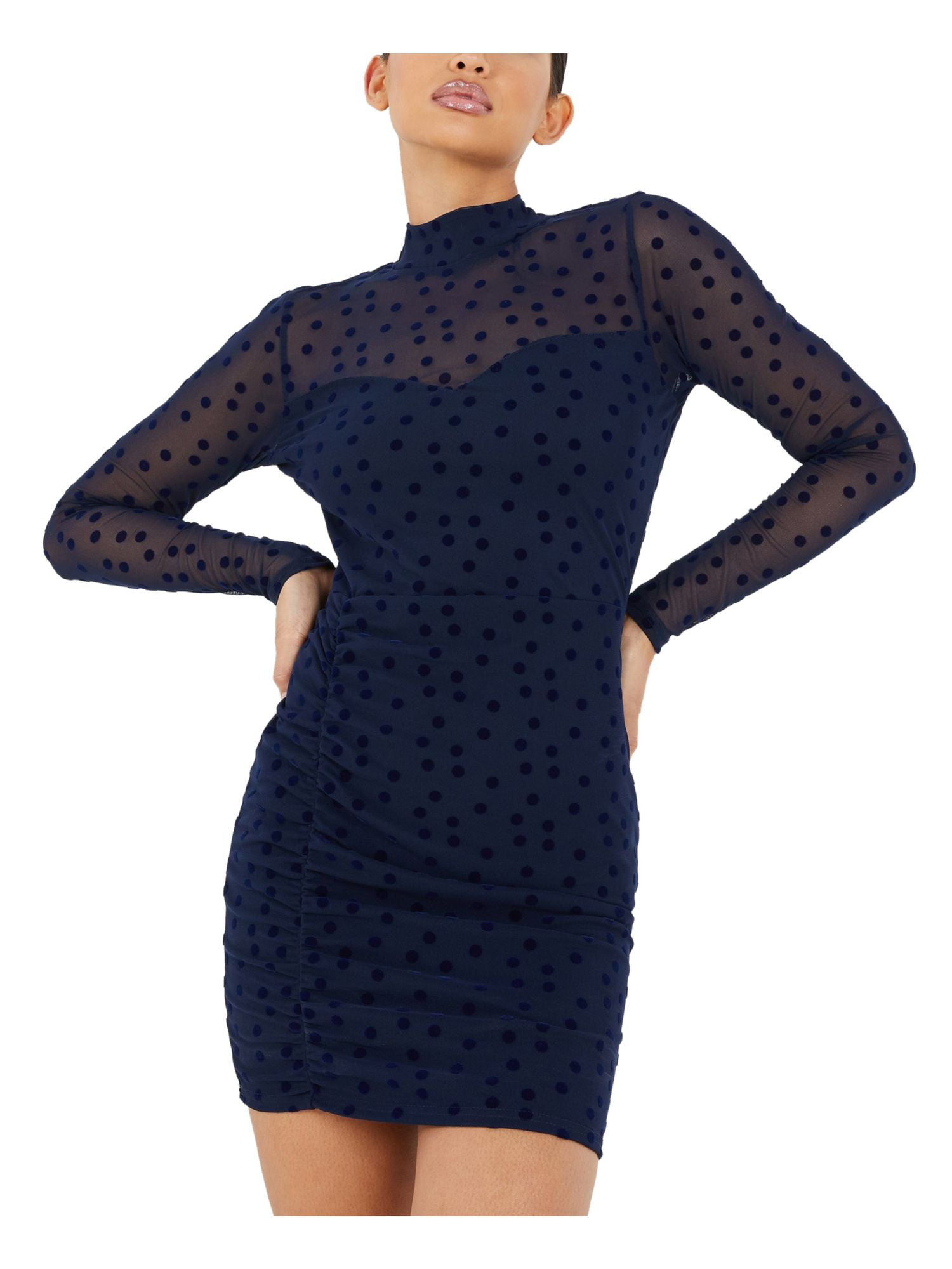 Quiz polka dot dress hotsell