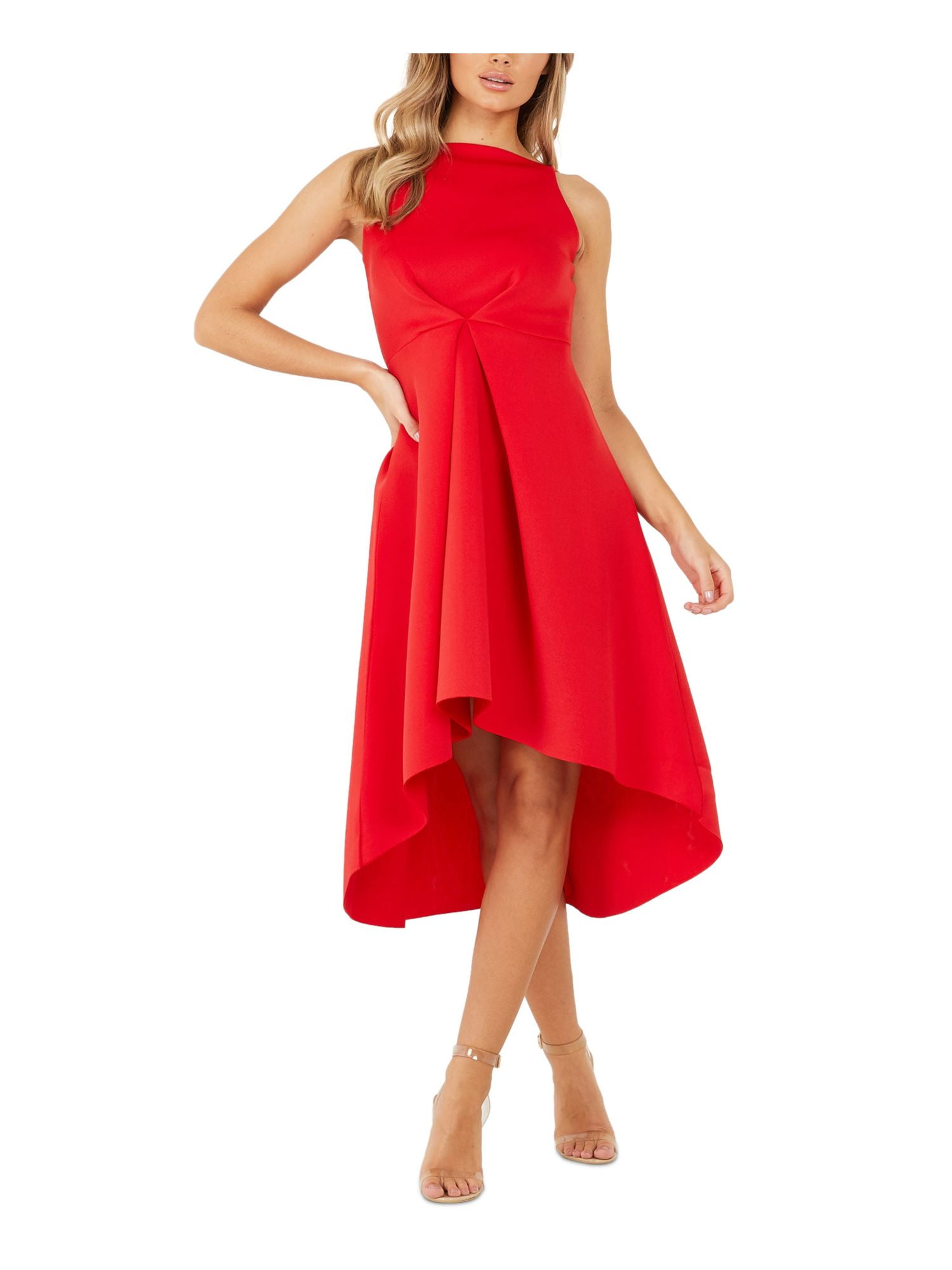 quiz evening dresses egypt Cairo Sunset Hooded Dress Red Sequin XL main image 1