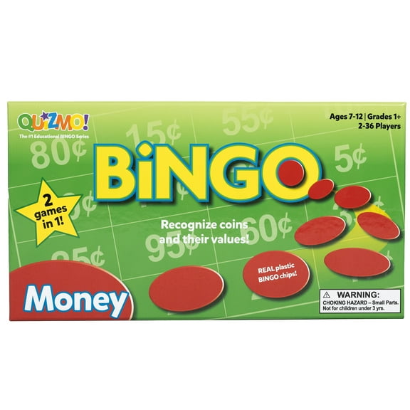 Learning Advantage QUIZMO Money - Bingo-Style Money Game