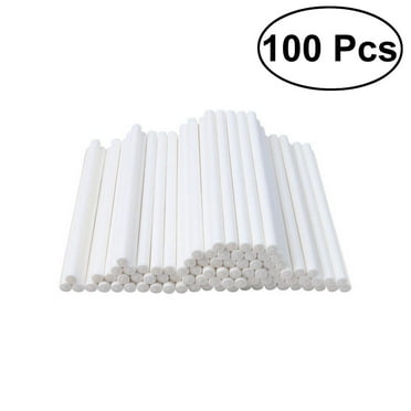 QUMONIN 100 Papery Treat Sticks for DIY Lollipops, Cake Pops, Candies