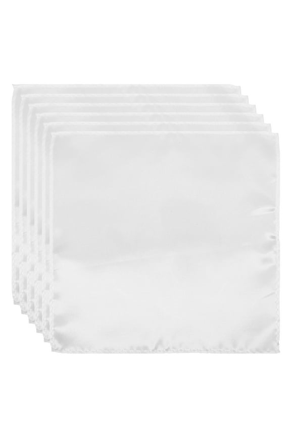 6pcs Mens Suit Handkerchief Pocket Handkerchief Square Handkerchief Suit Pocket Square