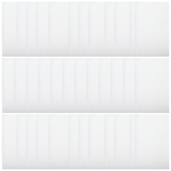 QUMONIN Food Basket Paper Liners 100 Sheets 25cm White