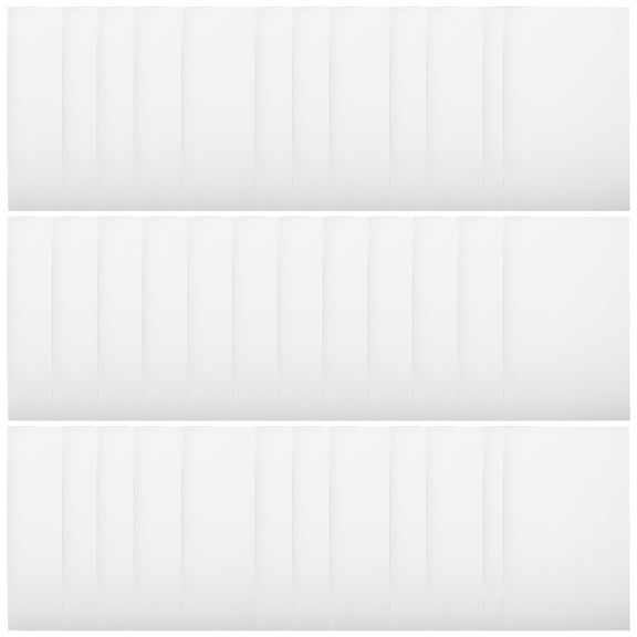 QUMONIN Food Basket Paper Liners 100 Sheets 25cm White