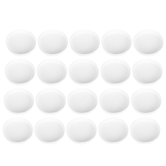 Mobutofu Beverage Protection Paper Lids For Coffee Mugs 100Pcs 3.5X3.5X0.4In