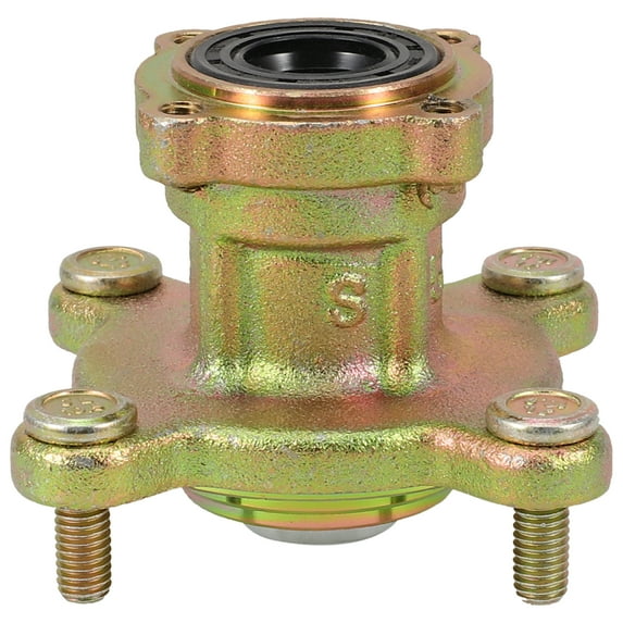 QUMONIN Go Kart Wheel Hub Axle Hub Wheel Rim Brake Wheel Hub Front Disc for Go Kart ATV