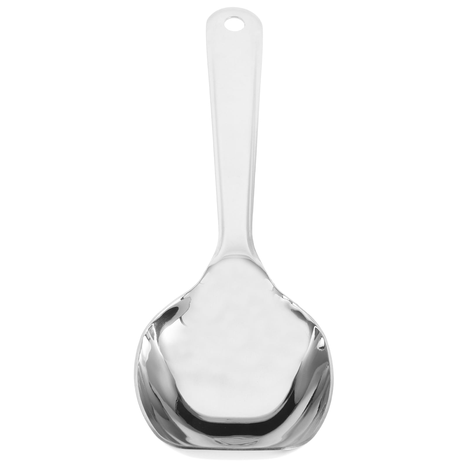 QUMONIN Stainless Steel Square Serving Spoon Basting Spoon Square ...