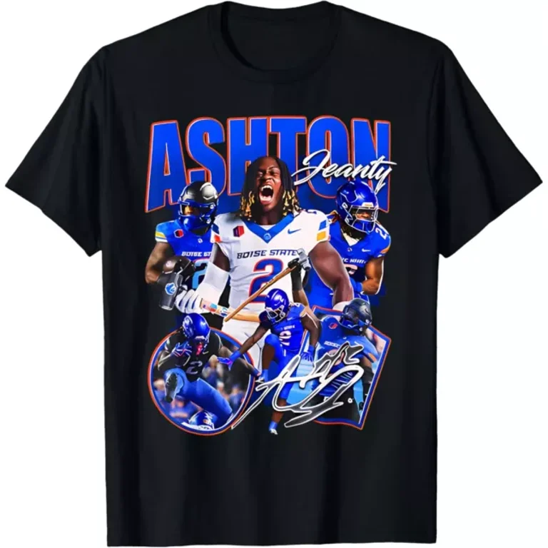 QUNHSHIRT Ashton Jeanty Design 90S Graphic Tee T-Shirt Unisex S