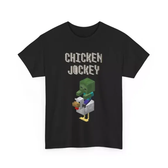 QUNHSHIRT Chicken Jockey Funny Shirt Unisex S-5XL Hot Trending Shirt, Vintage Birthday Gift