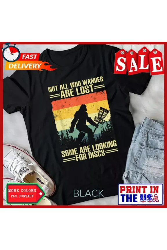 Funny Fun Disc Golf Art Disc Golf Player Gifts Sports T-Shirt Unisex S-5XL Hot Trending Shirt, Vintage Birthday Gift