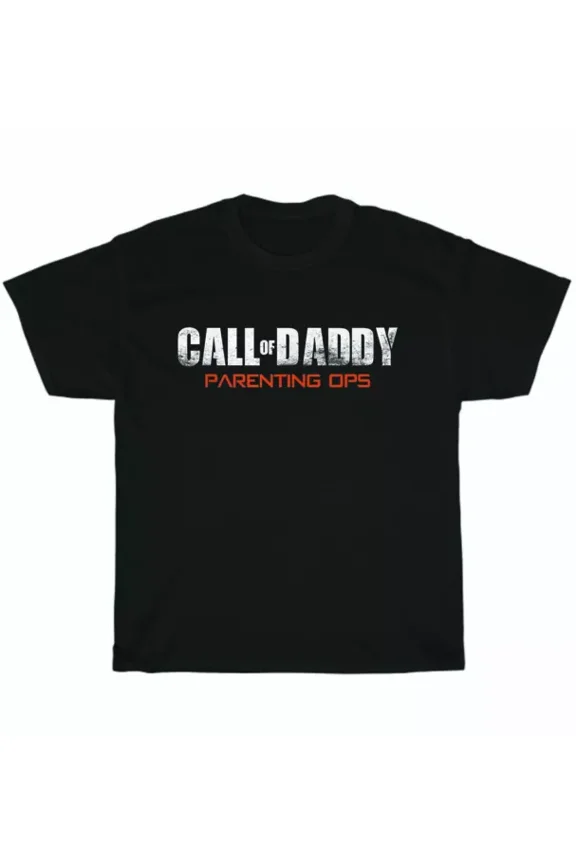 Gamer Dad Call Of Daddy Parenting Ops Funny Father'S Day T-Shirt Mens Tee Gift Unisex S-5XL Hot Trending Shirt, Vintage Birthday Gift