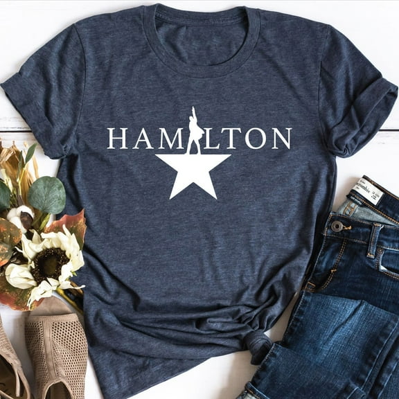 QUNHSHIRT Hamilton Shirt, Hamilton Gift, Alexander Hamilton, Broadway Fan Shirt, American Musical Gift, Hamilton Musical Shirt, Hamilton Broadway Gift Unisex S-5XL Hot Trending Shirt