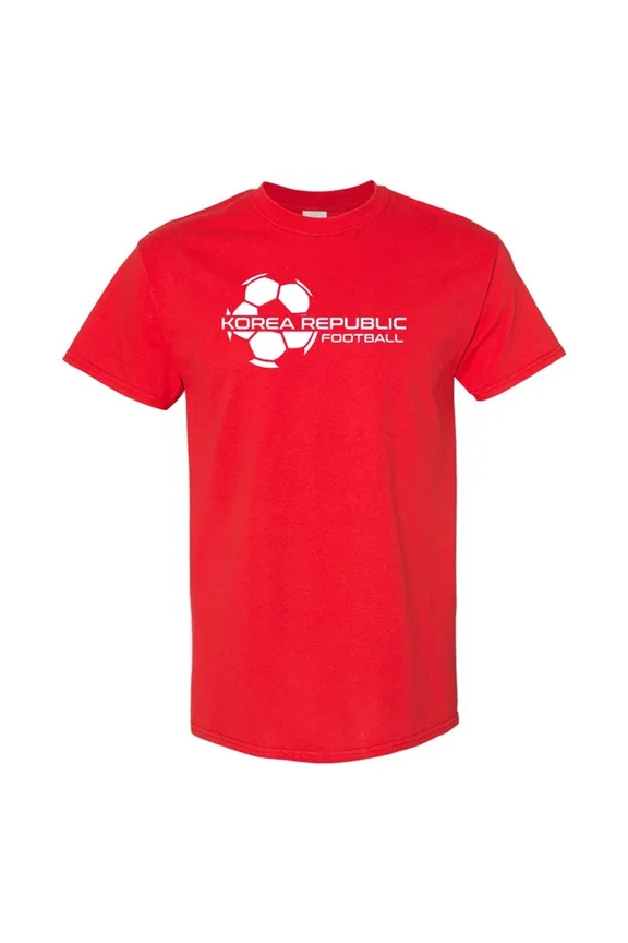 Korea Republic Football Strike - Soccer Sports Short Sleeve T-Shirt Unisex S-5XL Hot Trending Shirt, Vintage Birthday Gift