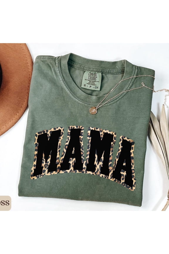 Leo.Pard Print Mom Shirt, Retro Mother'S Day Gift, Vintage Cheetah Mama Tee, Varsity New Mom Gift, Gift For Mom Unisex S-5XL Hot Trending Shirt, Vintage Birthday Gift