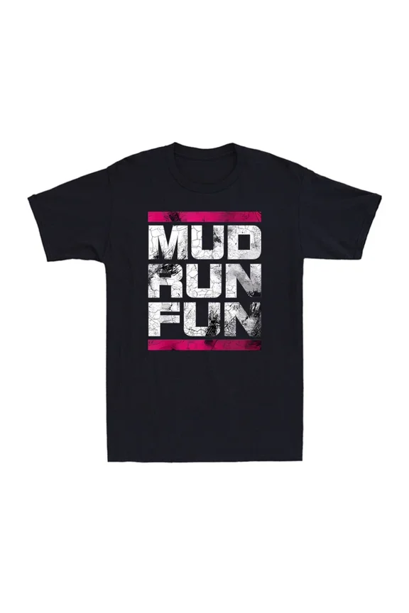 Mudder Trail Running and Mudding Vintage Retro Men's Cotton Short Sleeve T-Shirt Unisex S-5XL Hot Trending Shirt, Vintage Birthday Gift