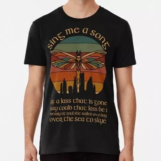 QUNHSHIRT Outlander Theme Sing Me A Song Dragonfly Made in USA Tee Unisex S-5XL Hot Trending Shirt, Vintage Birthday Gift