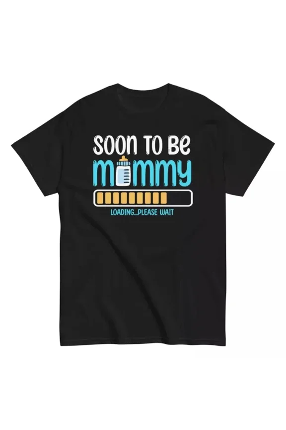 Pregnancy Announcement Expecting Mom to Be Soon to Be Mommy Tee Unisex S-5XL Hot Trending Shirt, Vintage Birthday Gift