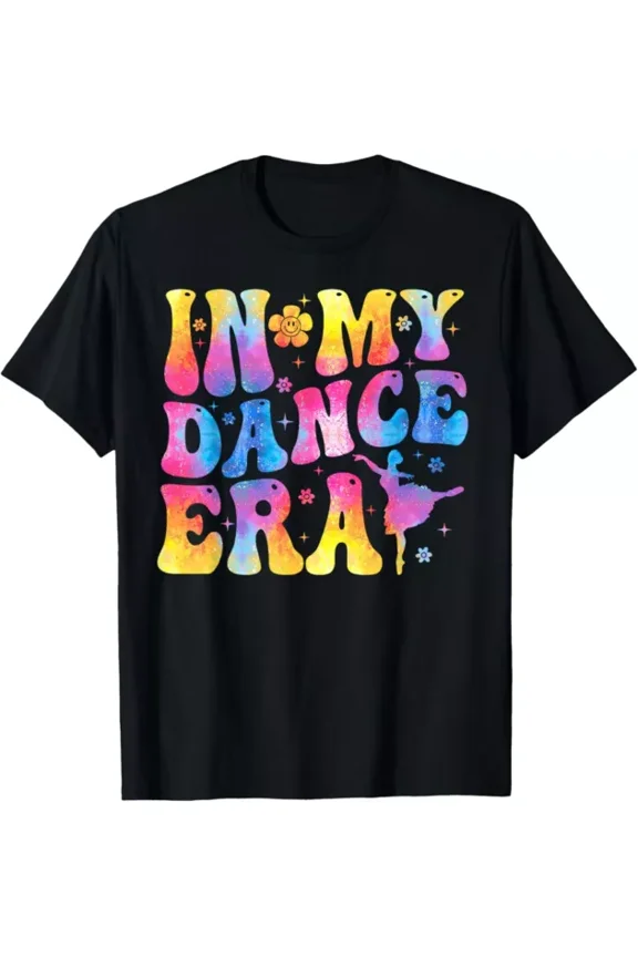 Retro In My Dance Era Ballet Dancer Girls T-Shirt Unisex S-5XL Hot Trending Shirt, Vintage Birthday Gift