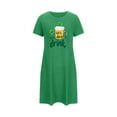 thumbnail image 1 of QUNYINEY Nightgown for Women Soft Short Sleeve St Patricks Day House Dress Knee Length Comfy Crew Neck Night Shirts for Women Sleepwear, 1 of 3