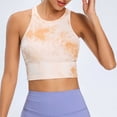 thumbnail image 1 of QUNYINEY Sleeveless Tank Tops for Women Tie Dye Athletic Crop Crewneck Shirts Yoga Workout Slim Tank Tops, 1 of 5