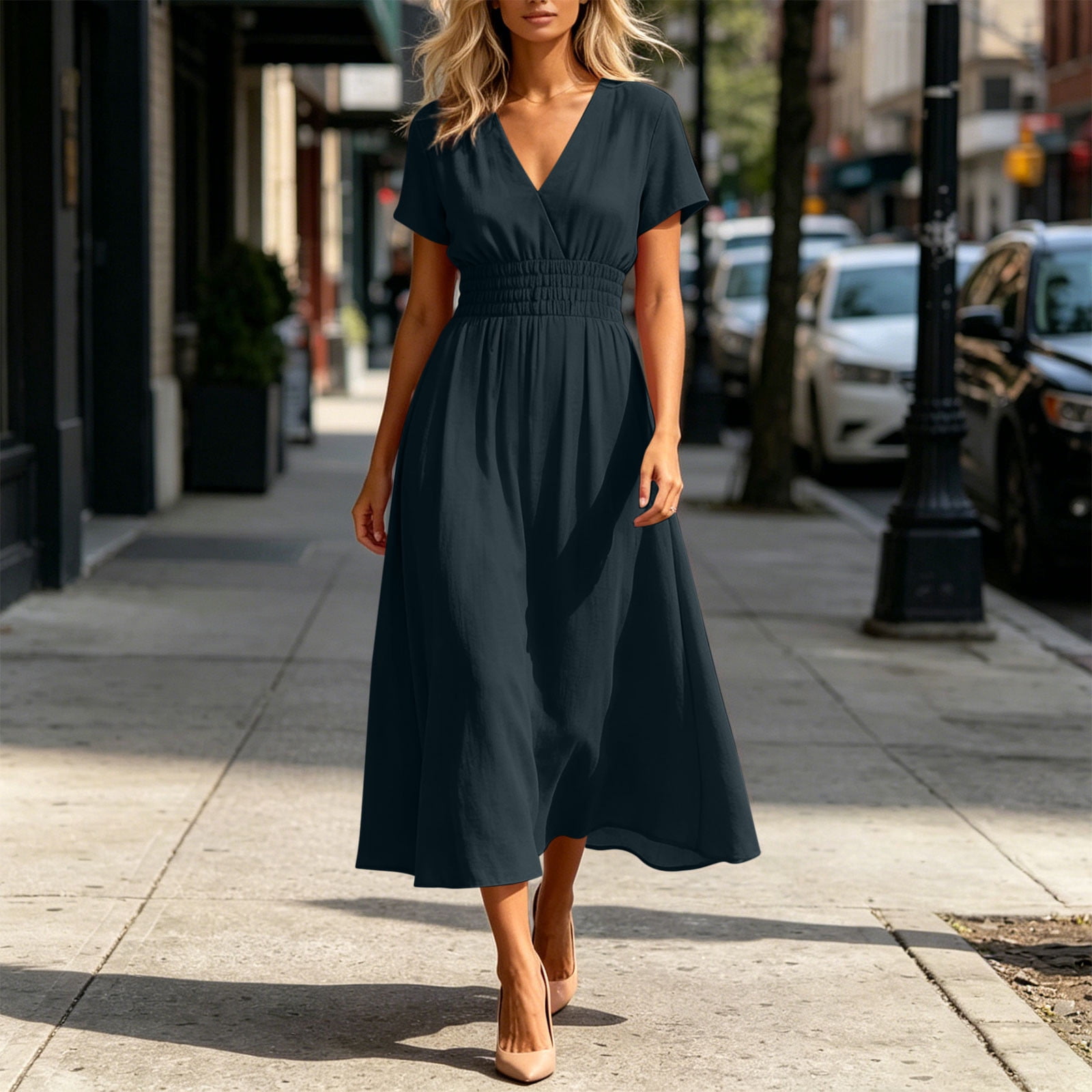 beach wedding dresses birmingham Long Sleeve Lace Bohemian See Through Wedding Dress AWD1181 Style:EP00461BK Chelsea Long Sleeve Midi dress 2025 woman Natural 7
