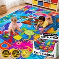 thumbnail image 1 of Quokka Baby Play Mat Floor - Soft Non-slip Educational Ocean ABC Playmat for Crawling - Large Cotton Mat, 1 of 6