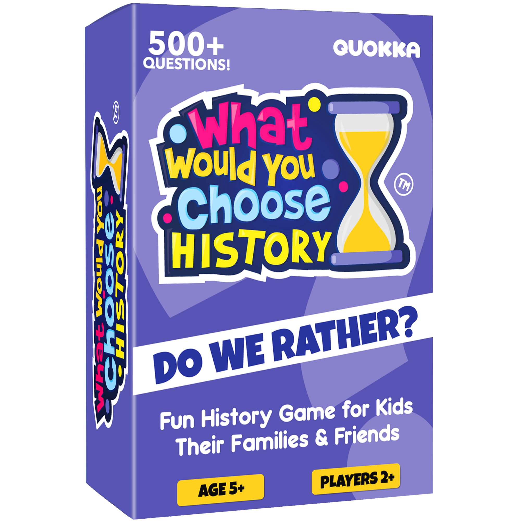 QUOKKA Board Game for 8-12 - Family Card Game for Kids - What Would You