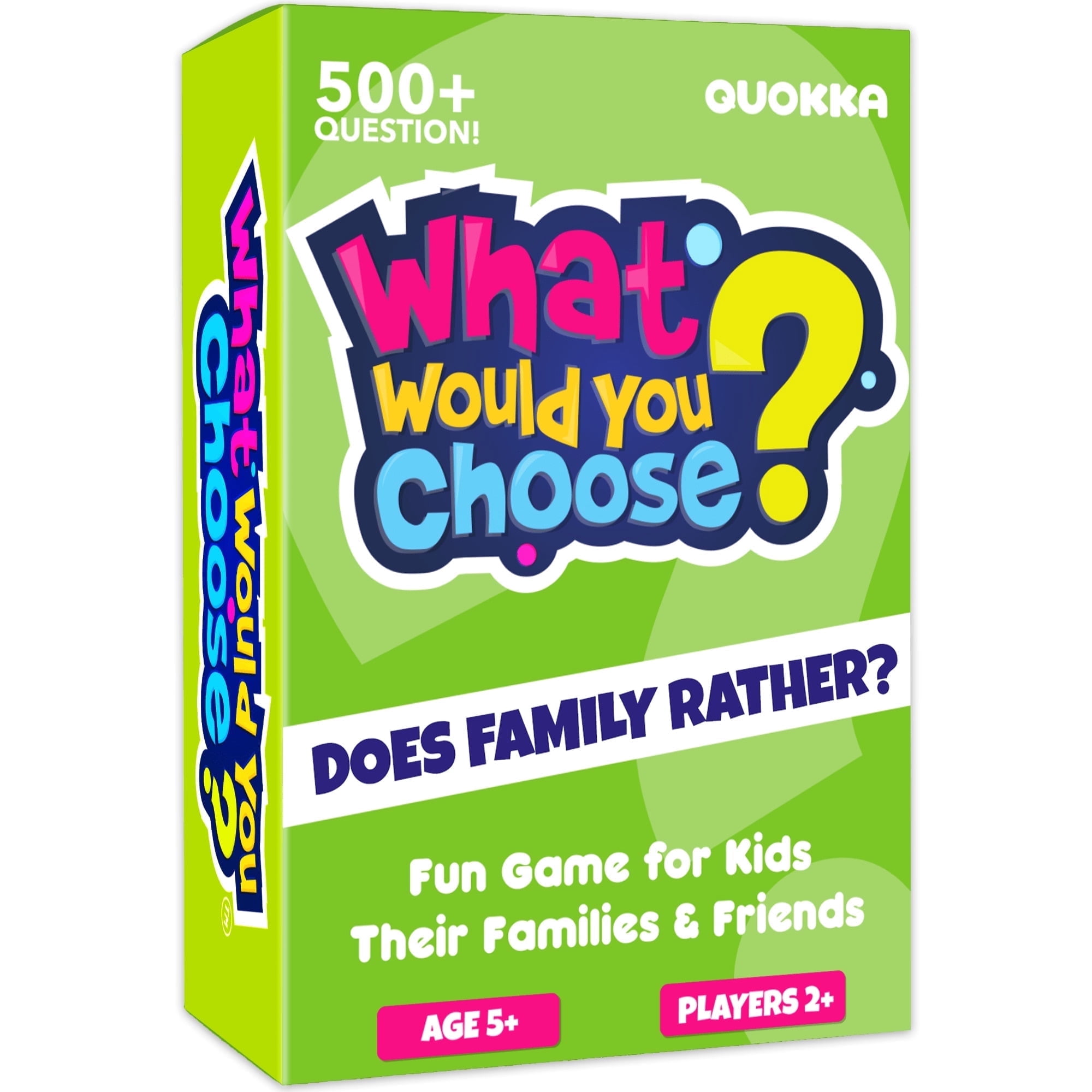 Quokka Card Game Ages 6+ Quiz - What Would You Choose - Family Dilemmas Entertainment
