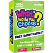 Quokka Board Games for Kids and Adults - Fun Card Game for Families - What Would You Choose   500+ Questions