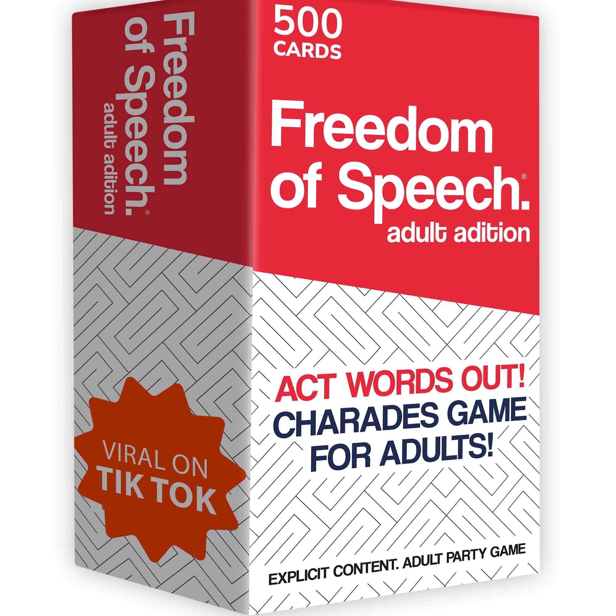 Quokka Freedom of Speech Card Board Game – Fast-Paced Guess the Word Challenge – Funny Card Game for Friends and Family