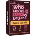 thumbnail image 1 of QUOKKA Adult Card Games - Who Knows Lyrics Better? Trivia and Singing Game for Adult, 1 of 7