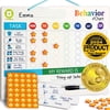 Quokka Chore Chart for Kids - Magnetic Reward Behavior Chart for Kids at Home - Dry and Erase Responsibility Schedule Board