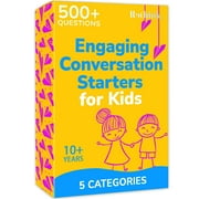 QUOKKA Rethink! 100 Conversation Cards – 500 Icebreaker Questions for Kids, Family & Travel Game