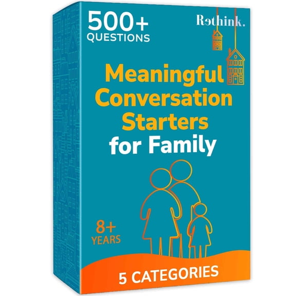 Quokka Rethink! Icebreaker Conversation Cards – 100 Fun Questions for Families, Game Night & Travel