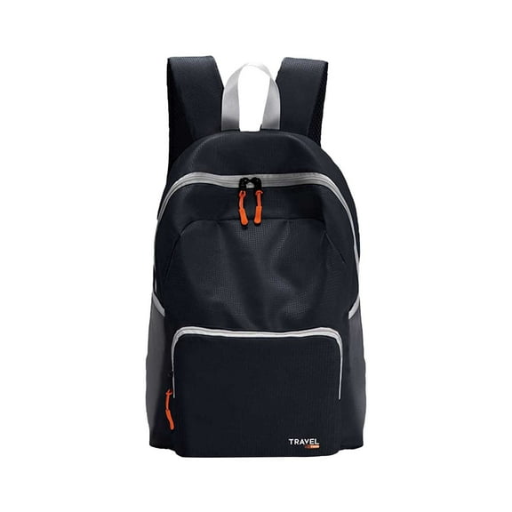 QUOTAY Folding Backpack Portable for Work and Travel Large Capacity Light Compact for Outdoor Activities Travel Backpack for Men Black,One Size