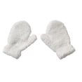 thumbnail image 1 of QUOTAY Kids Gloves Childrens Winter Knitted Mittens with Half Thickened and Warm for Toddlers 1 to 3 Years Old 02_White,1-3 Years, 1 of 7