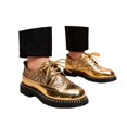 thumbnail image 1 of QUOTAY Versatile Boys Fashion Sneakers for Playful Performances Stylish on Lace Up Shoes with Soft Sole for Everyday Wear Slippers for Boys Age 4-14 01_Gold，13.5-14 Years, 1 of 7
