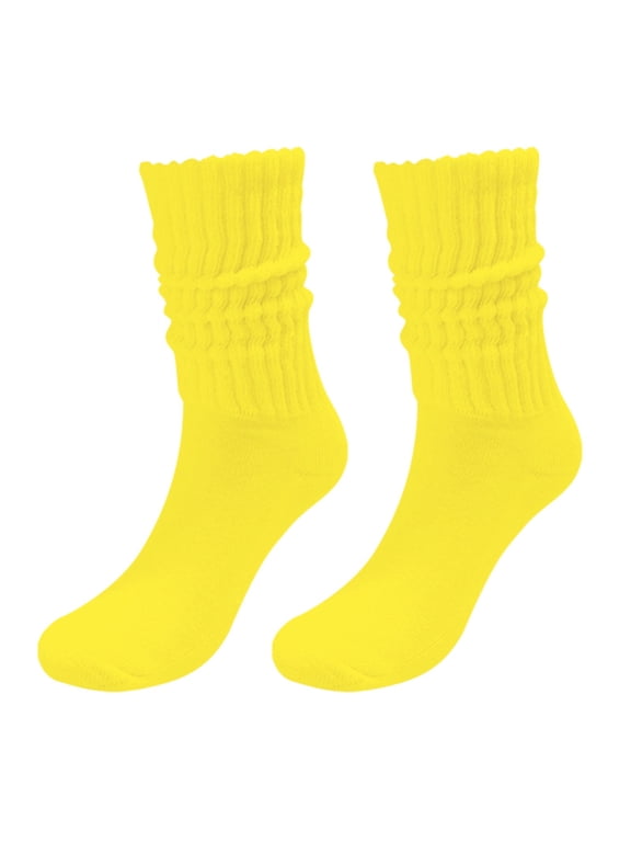 Slouch Socks Girls Scrunch Socks Knee High Soft Warm Stacked Boot Sock | Soft, Comfy, Stretchy, Skin-Friendly, 3 Styles to Wear