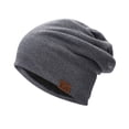 thumbnail image 1 of QURATI Slouchy Beanie Hat for Men Women Warm Winter Hats Soft Fleece Lined Beanies Knit Thick Unisex Cap Daily Outdoor Hat, 1 of 4