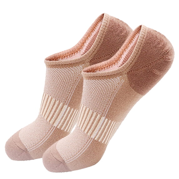 QURATI Thick No Show Socks for Women Low Cut Athletic Hidden Liner for Sneakers Ankle Invisible Running Socks Breathable Soft for Work, Yoga, Athletics, Daily