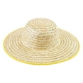 thumbnail image 1 of QURATI Womens Floppy Straw Hat Wide Brim Foldable Packable Braid Cap Summer Gardening Hiking Beach Sun Hat, Lightweight Breathable, 1 of 5