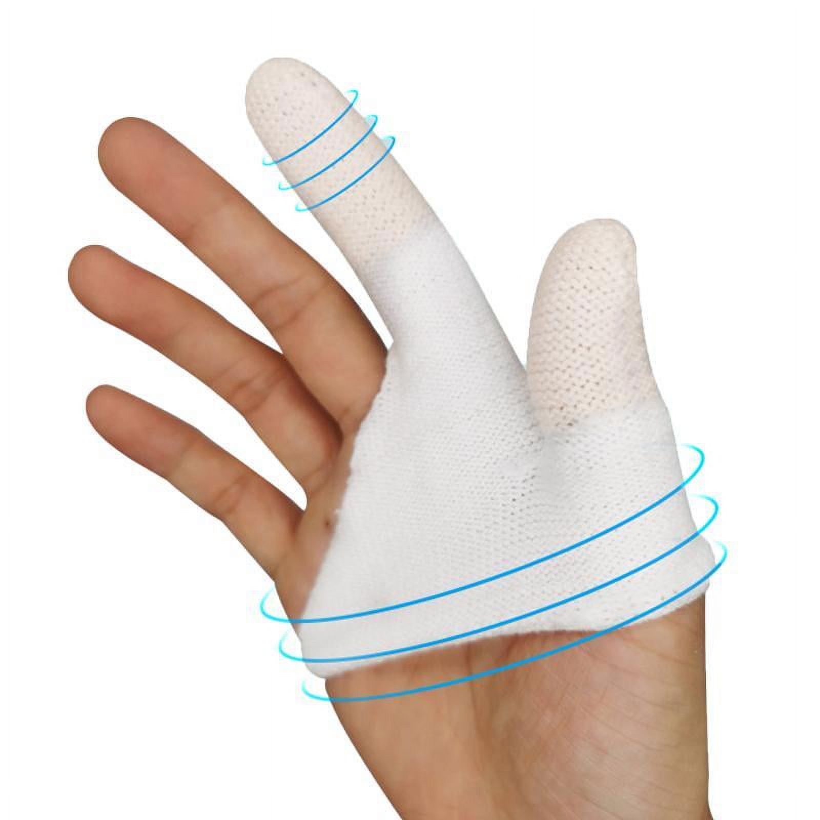 QUSENLON Dog Toothbrush Soft Pet Finger Toothbrushes Comfortable Fabric