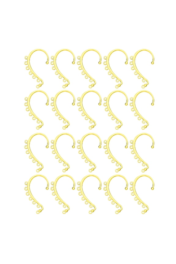 Handmade Ear Cuff Wrap Long Chain Tassel Drop Earrings DIY Dangle Ear Crawler Earrings Non-Piercing Jewelry Making