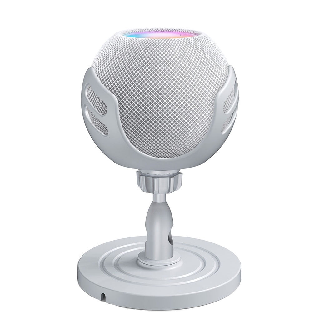Amz_Echo Dot with Clock (5th Gen, 2022) Smart Speaker, Alexa, White, Free  Cleaning Cloth 