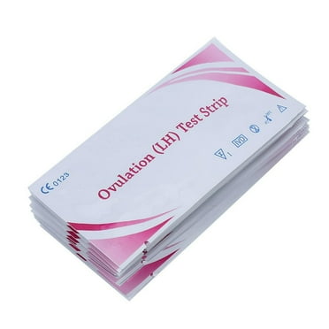 QUTETN 10Pcs Ovulation Test Strips Pregnancy Predictor Urine Monitor Detection Stick