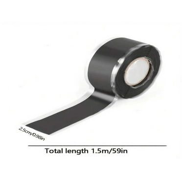 Fyeme Self Amalgamating Waterproof Patch Seal Tape Black Stop Leaks