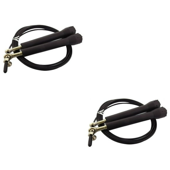 QUTETN 2 Pack Workout Exercise Fitness Jump Ropes Major Bearing Jump+rope Jumping