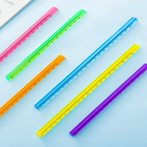 QUTETN 2pcs Random Color Ruler